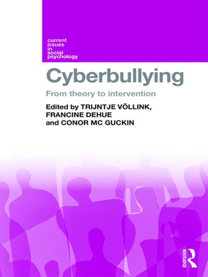 cover image of Cyberbullying